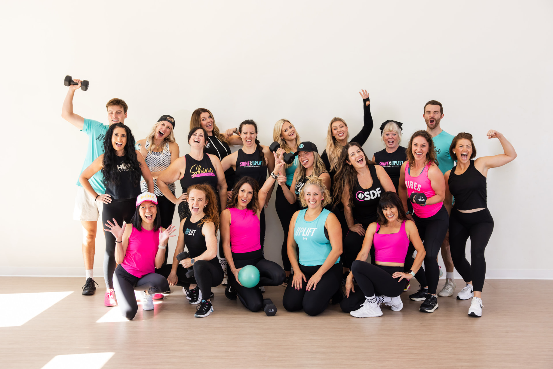 The smiling SHiNE instructor team posing together